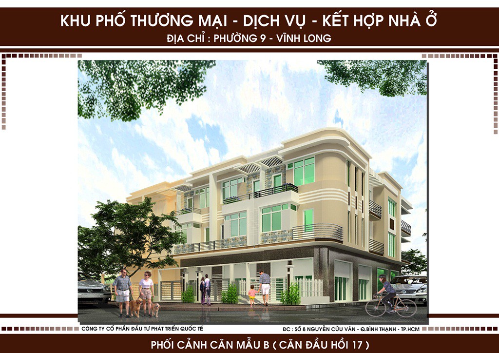 Nhà liền kề - Vĩnh Long
