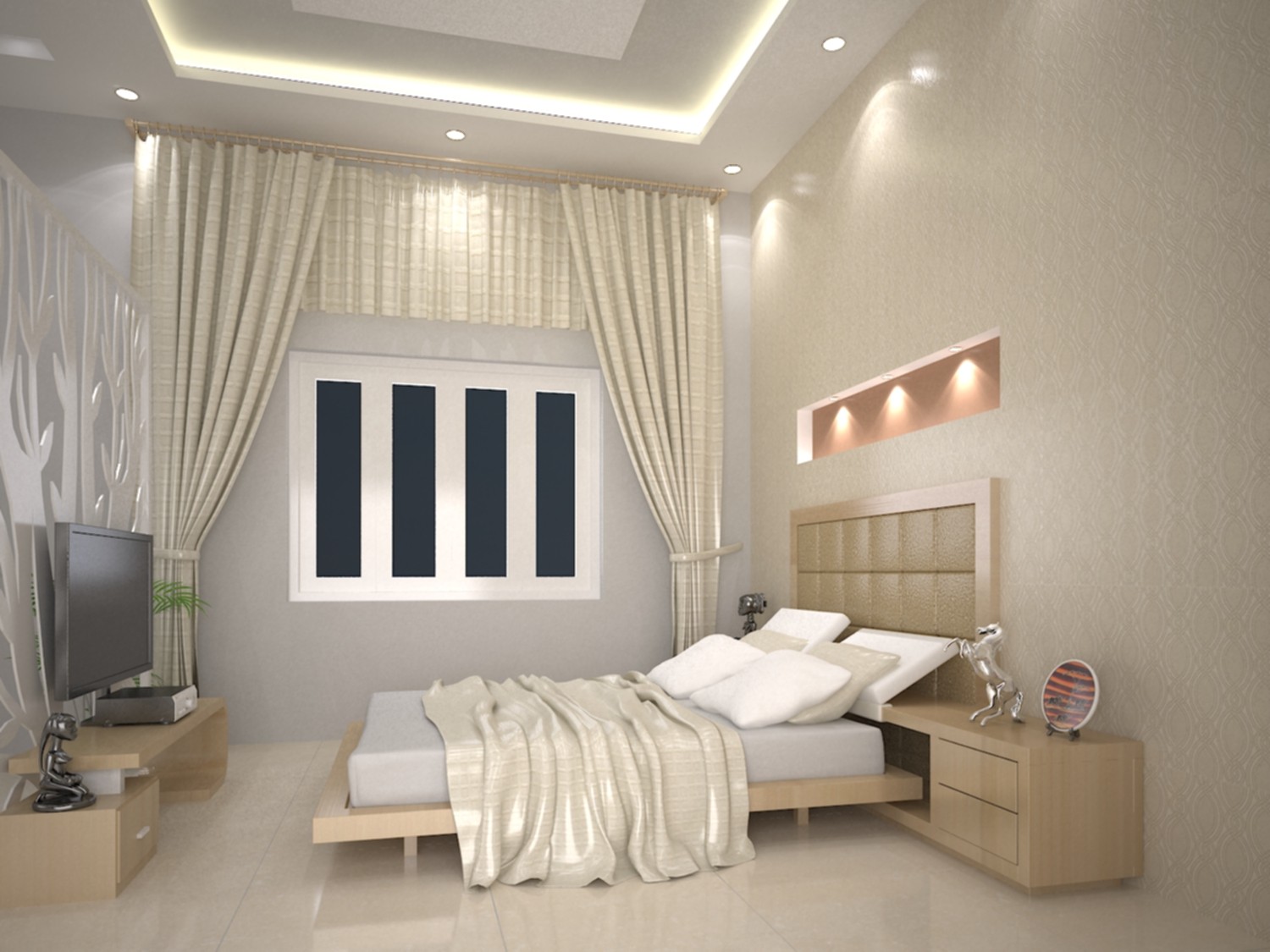 Phòng ngủ Biệt thự Lái Thiêu