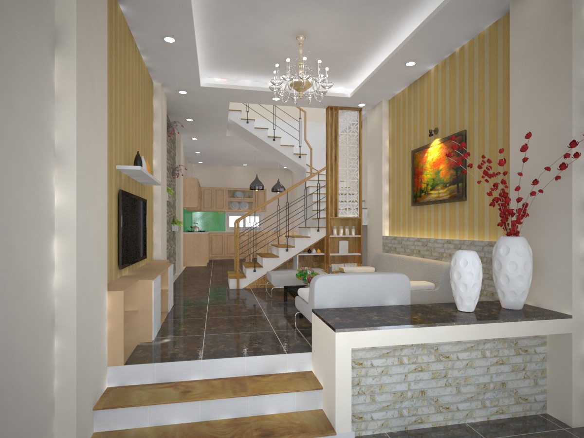 Phòng Khách nhà phố Thủ Đức