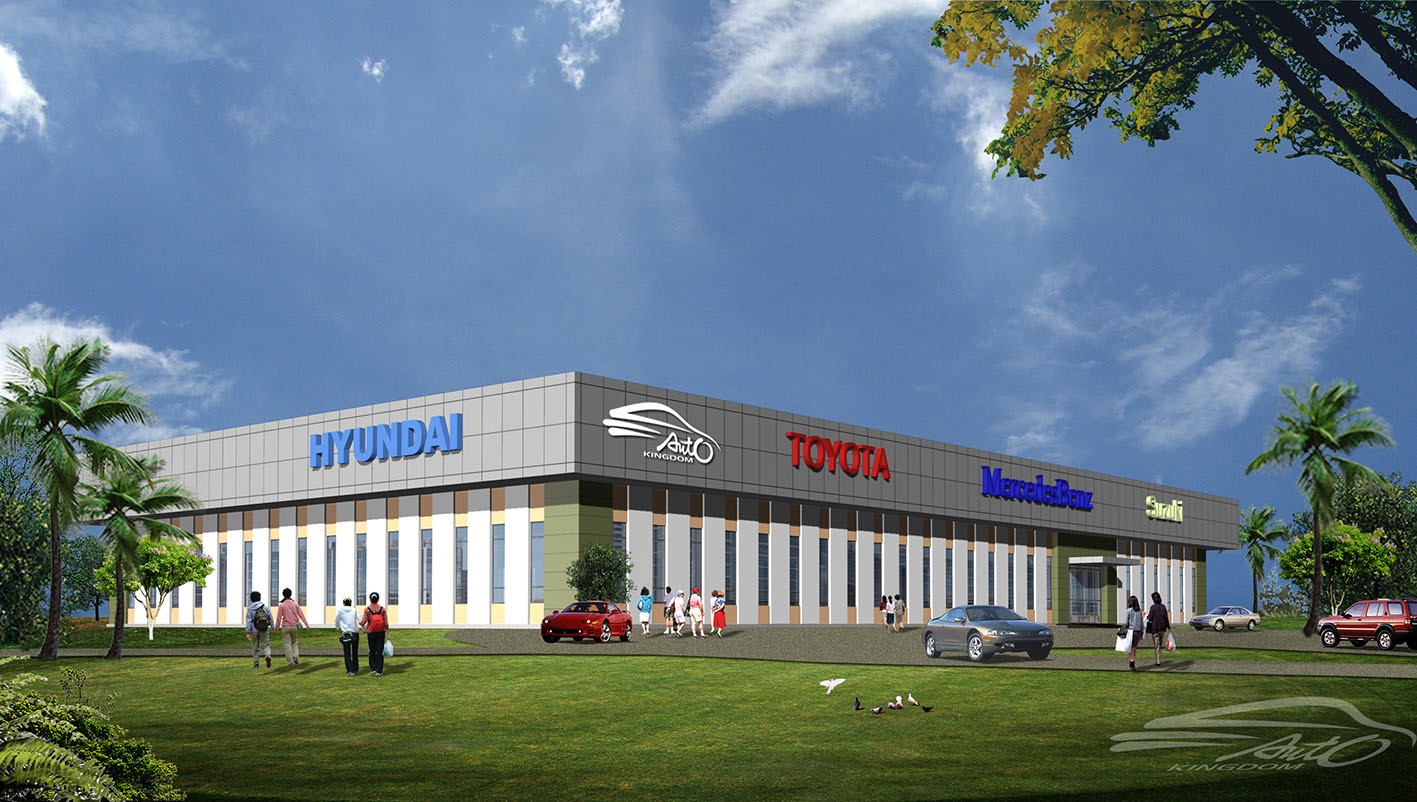 Showroom ô tô Bình Dương