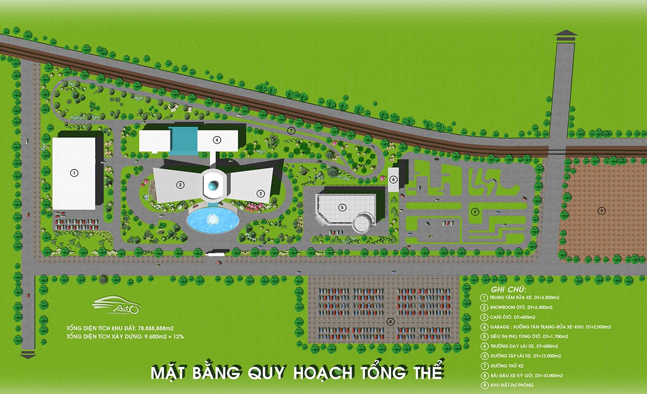 Quy hoạch AutoKingdom Bình Dương